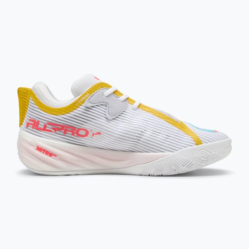 Basketbalové boty PUMA All-Pro NITRO 2 puma white/sunblaze 2
