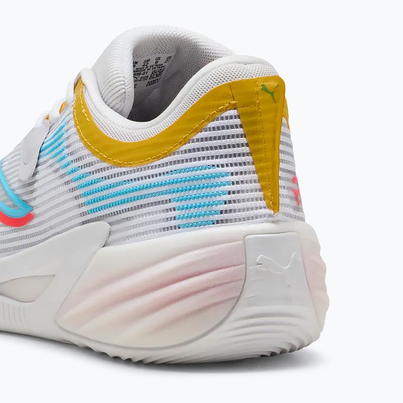 Basketbalové boty PUMA All-Pro NITRO 2 puma white/sunblaze 6