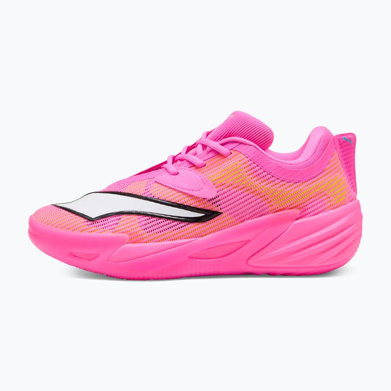 Basketbalové boty PUMA All-Pro NITRO 2 Showtime poison pink/bright aqua/lime squeeze