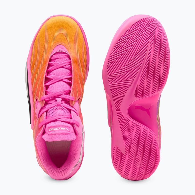 Basketbalové boty PUMA All-Pro NITRO 2 Elite poison pink/ultra blue/lime squeeze 4