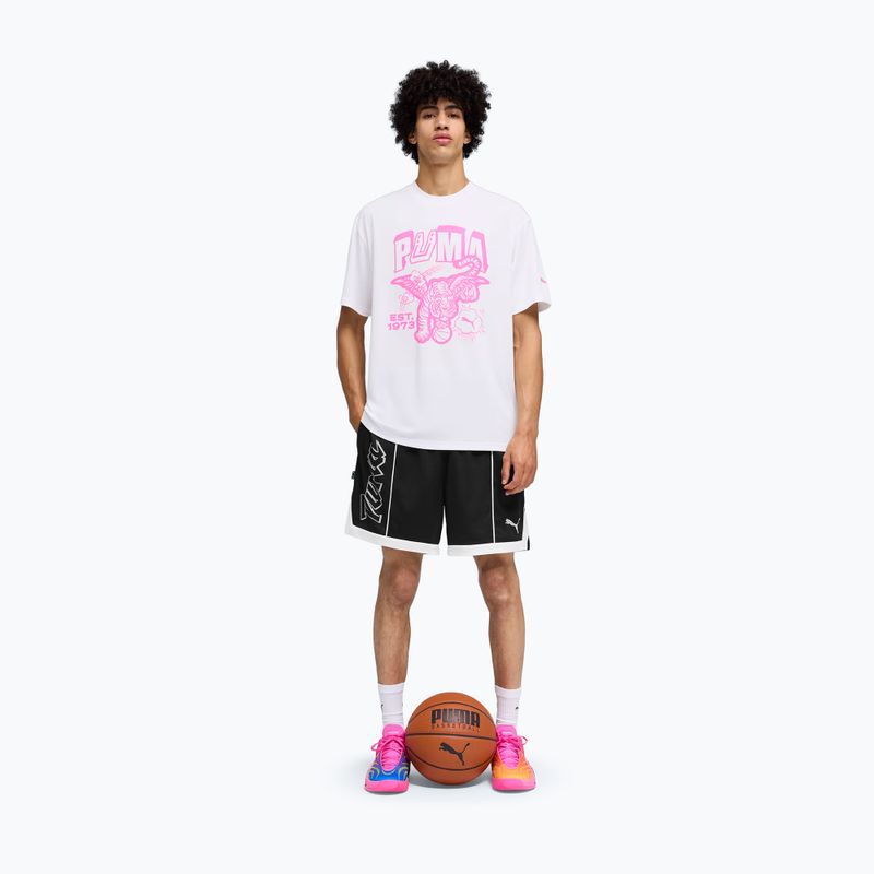 Basketbalové boty PUMA All-Pro NITRO 2 Elite poison pink/ultra blue/lime squeeze 7