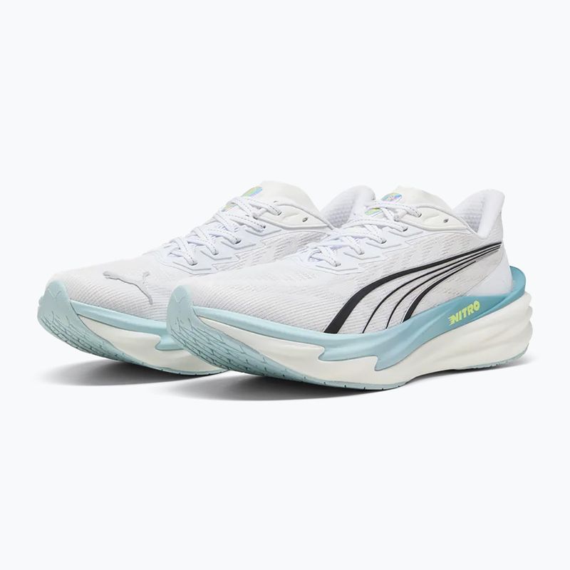 Pánské běžecké boty PUMA Deviate Nitro 4 white 3