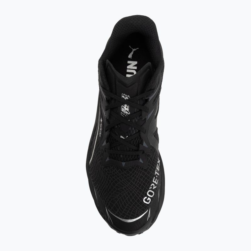 Pánské běžecké boty Puma Fast-Trac Nitro 4 Gore-Tex puma black/puma silver 5