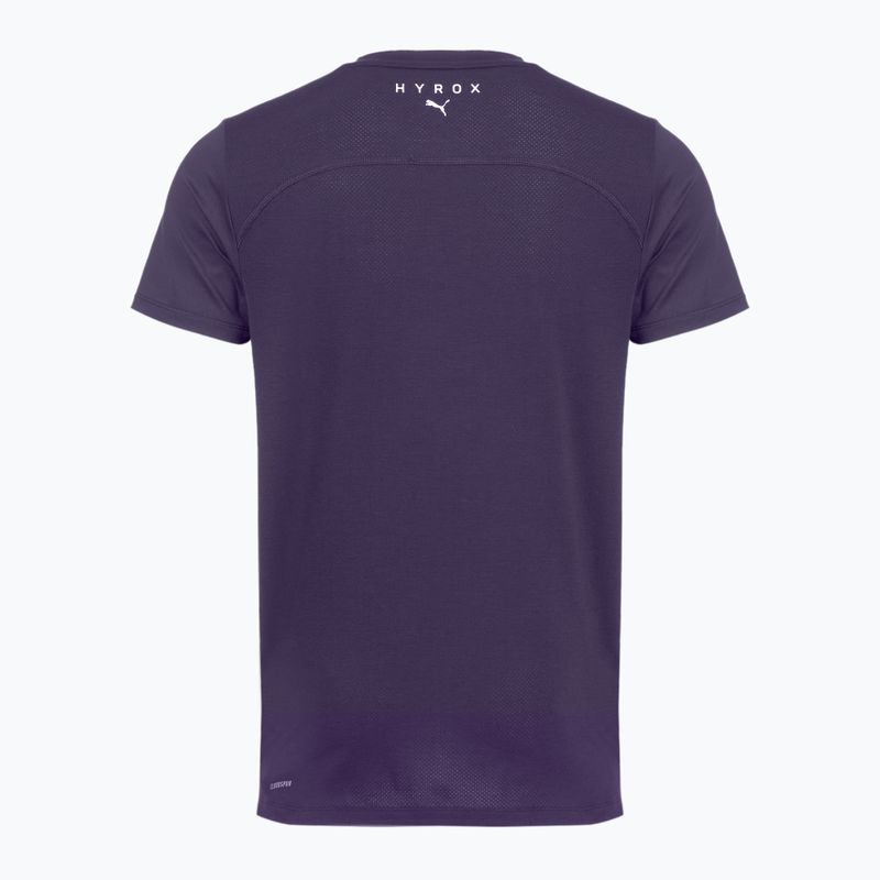 Pánské tréninkové tričko PUMA Hyrox Cloudspun Thermoadapt Tee purple 2