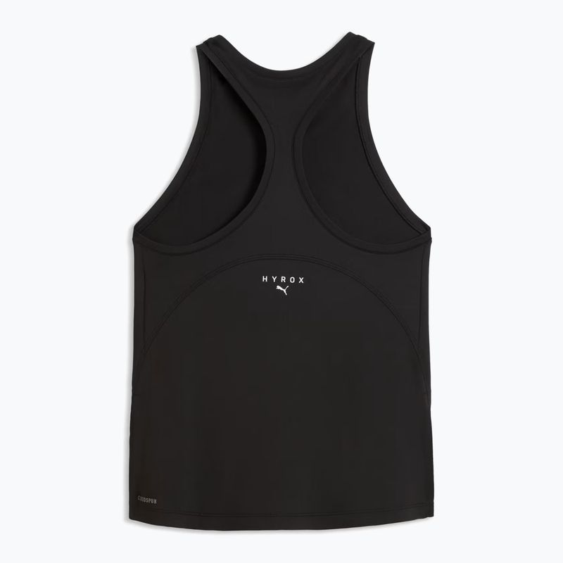 Dámské tréninkové tričko PUMA x HYROX Cloudspun Racerback Tank puma black 5