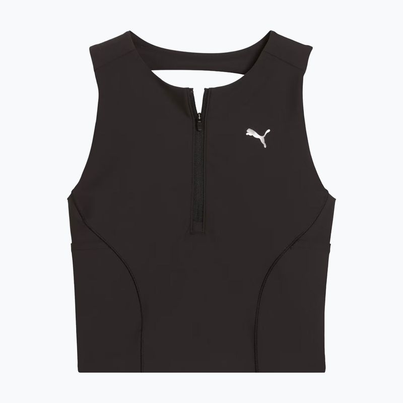 Dámské běžecké zílko PUMA Run Lightstride Crop Top puma black 5
