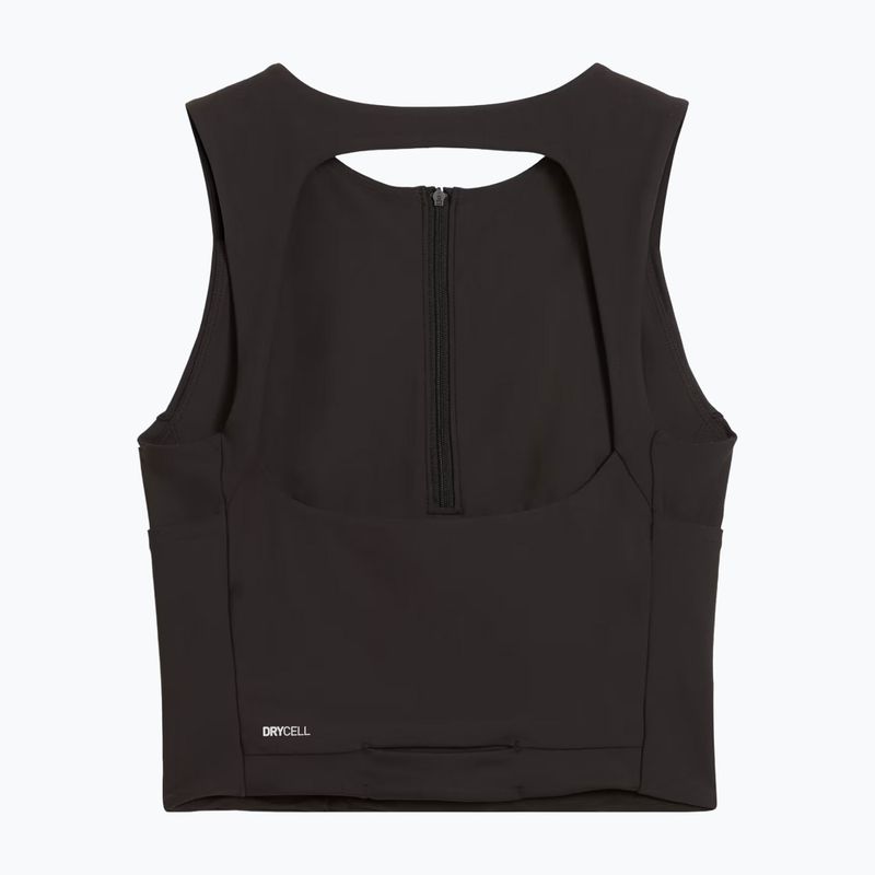 Dámské běžecké zílko PUMA Run Lightstride Crop Top puma black 6