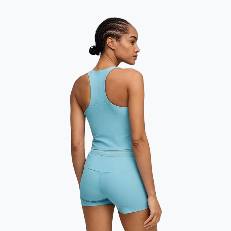 Dámské tréninkové tílko PUMA Lightspeed Crop baltic sea blue 3