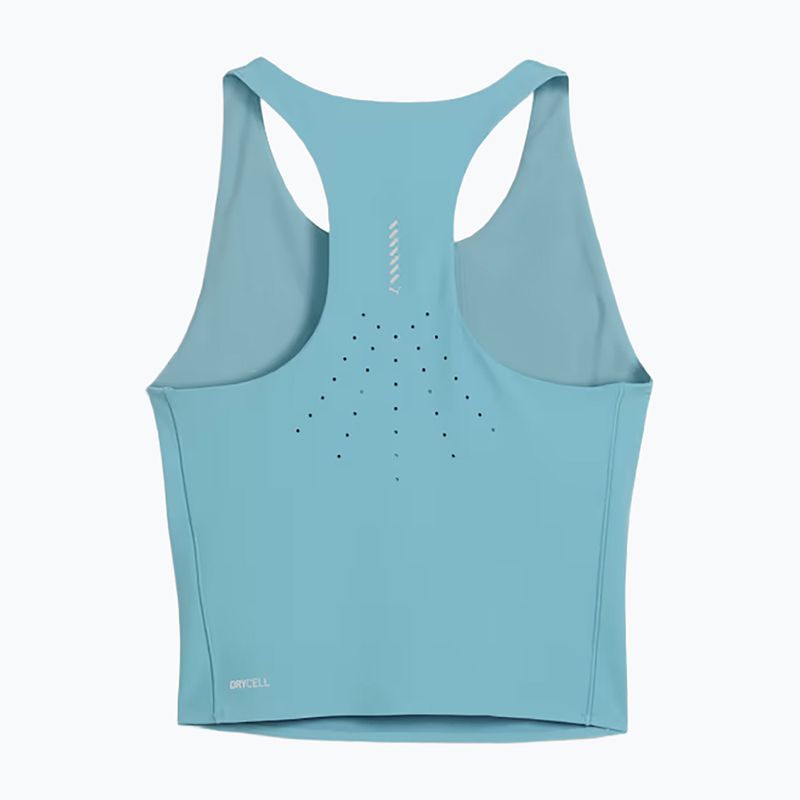 Dámské tréninkové tílko PUMA Lightspeed Crop baltic sea blue 6