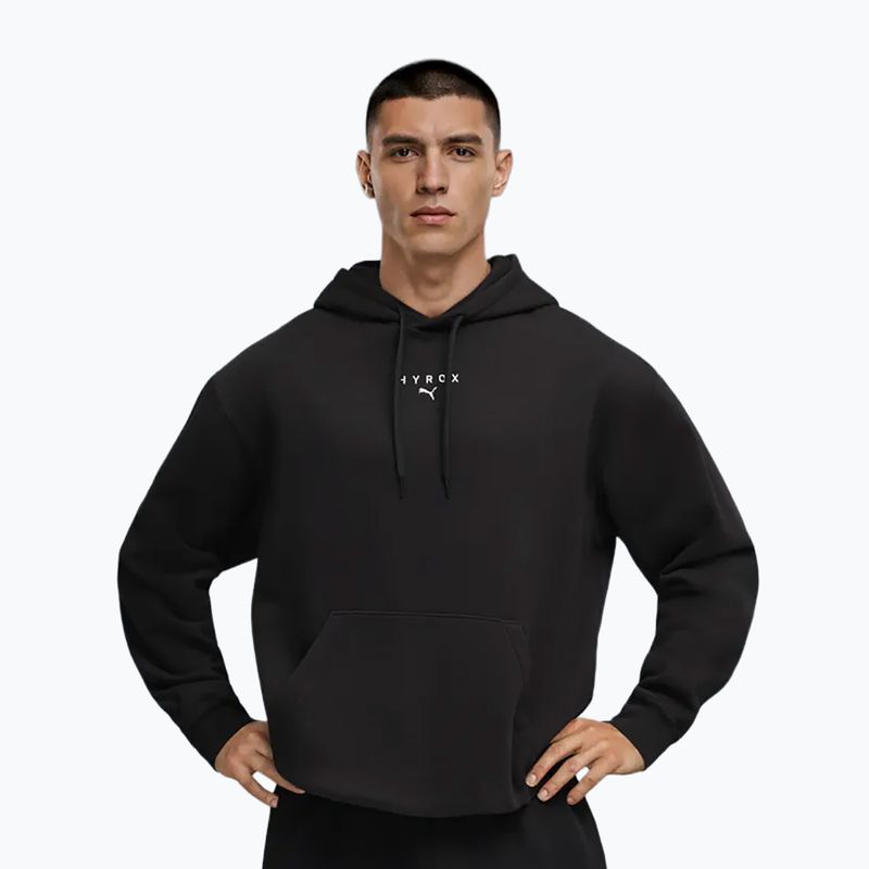 Pánská tréninková mikina PUMA x HYROX Heavyweight Hoodie černá