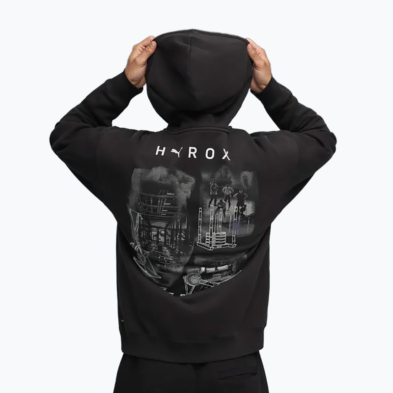 Pánská tréninková mikina PUMA Hyrox Heavyweight Hoodie black 3