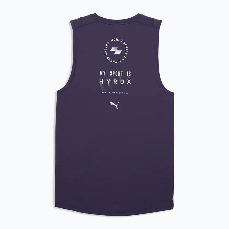 Pánské tréninkové tričko Puma Hyrox Dryelite Training Tank deep plum 5