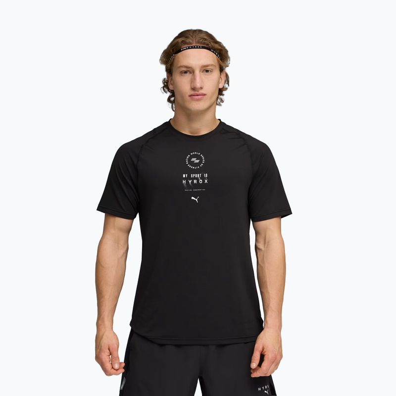 Pánské tréninkové tričko PUMA x HYROX Dryelite Training Tee černé