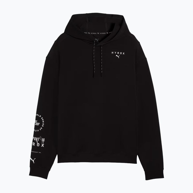Pánská tréninková mikina PUMA x HYROX Cloudspun Hoodie černá 6