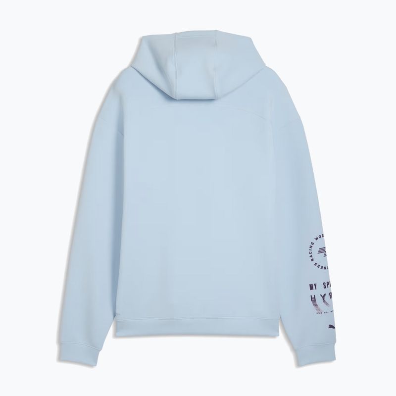 Pánská tréninková mikina PUMA x HYROX Cloudspun Hoodie 68 šedá 2