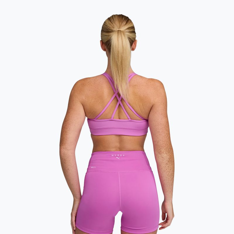 Sportovní podprsenka PUMA x HYROX Move Strappy pink 2