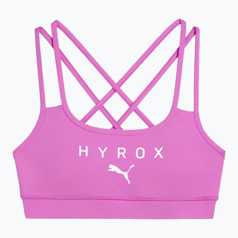 Sportovní podprsenka PUMA x HYROX Move Strappy pink 4