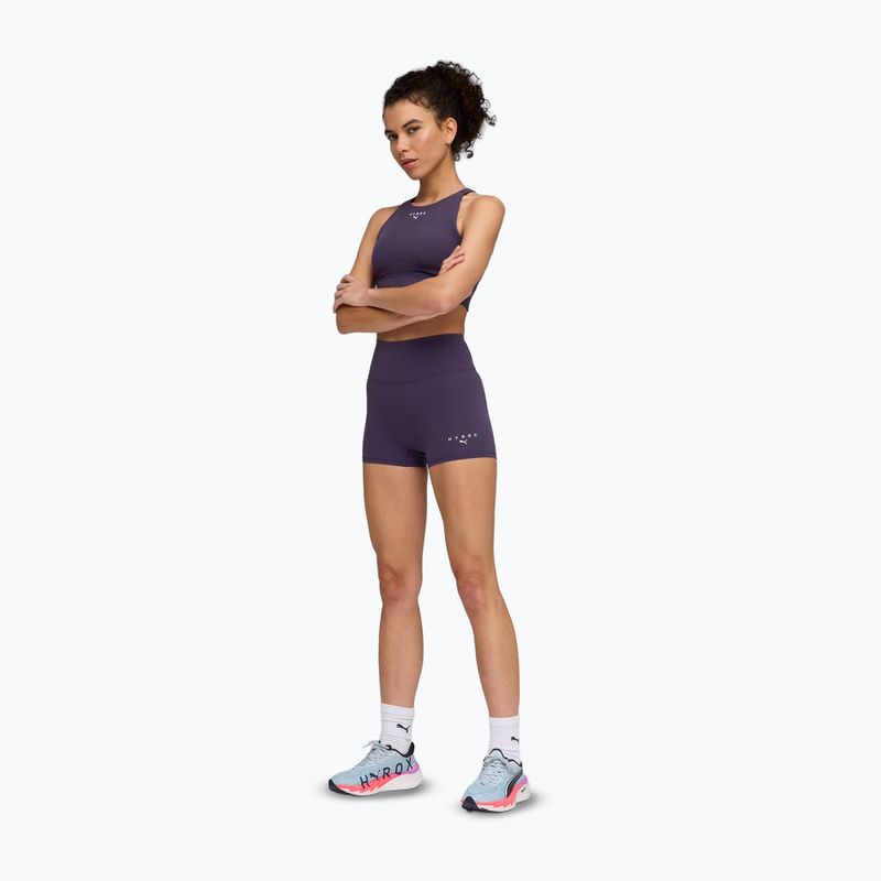 Tréninková podprsenka PUMA x HYROX Shapeluxe High Neck purple 2