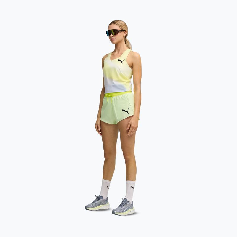 Dámské běžecké tričko PUMA Lightspeed Ultraweave Graphic Singlet silver mist 2
