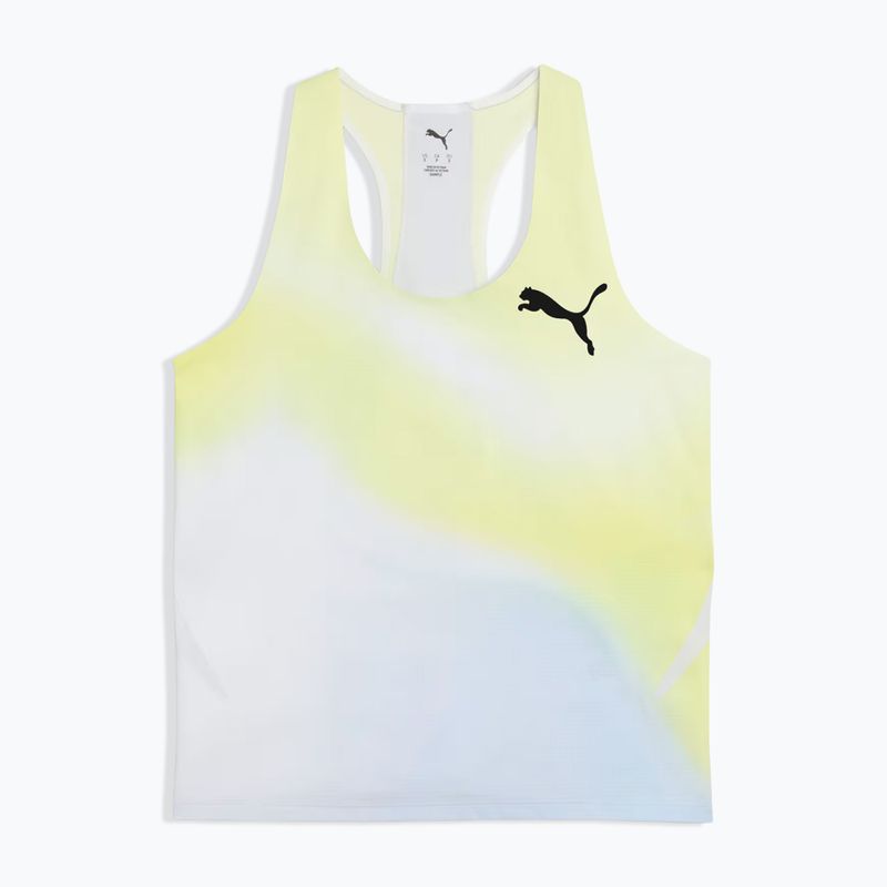 Dámské běžecké tričko PUMA Lightspeed Ultraweave Graphic Singlet silver mist 6