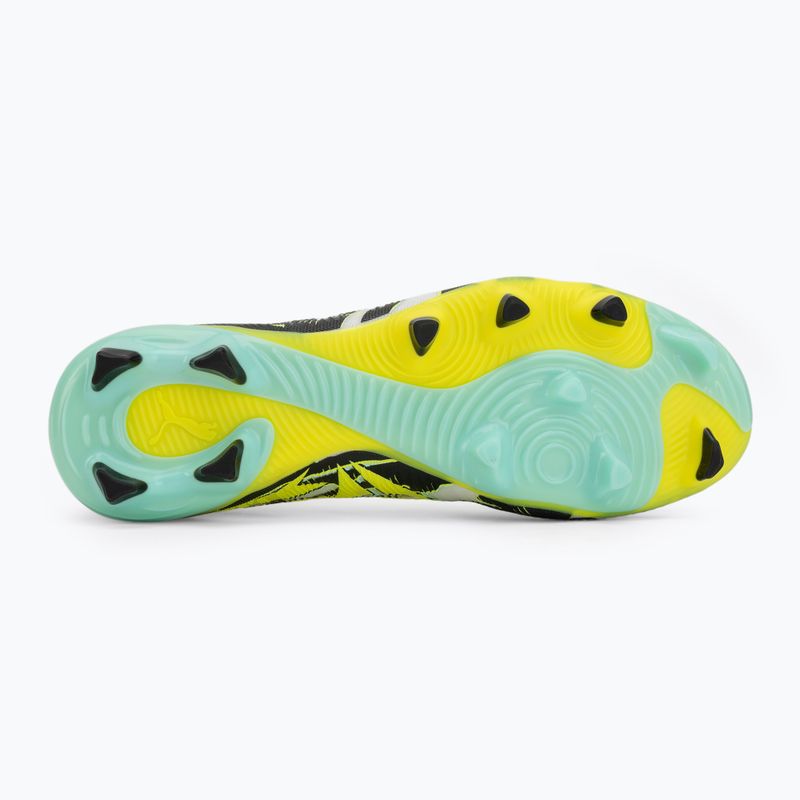 Kopačky PUMA Future 9 Match Ctivity Fg/Ag yellow alert/mint jelly/puma white/puma black 4