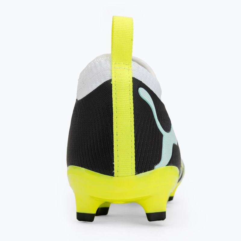 Dětské kopačky PUMA Future 9 Match Creativity Fg/Ag Jr yellow alert/mint jelly/puma white/puma black 6