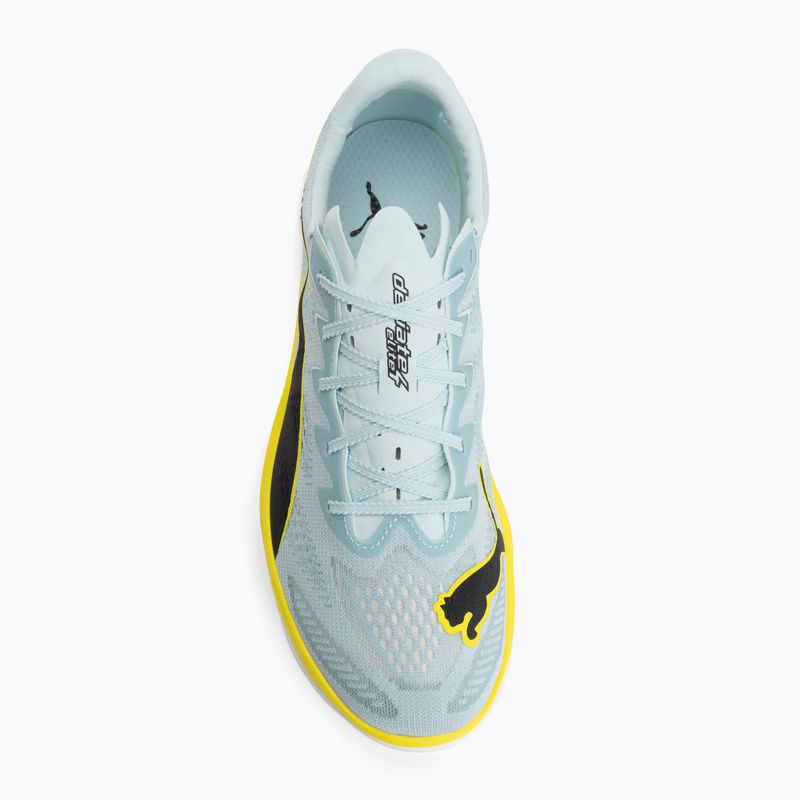 Dámské běžecké boty Puma Deviate Nitro Elite 4 Fresh Water/Lemon Crush/Puma Black 5