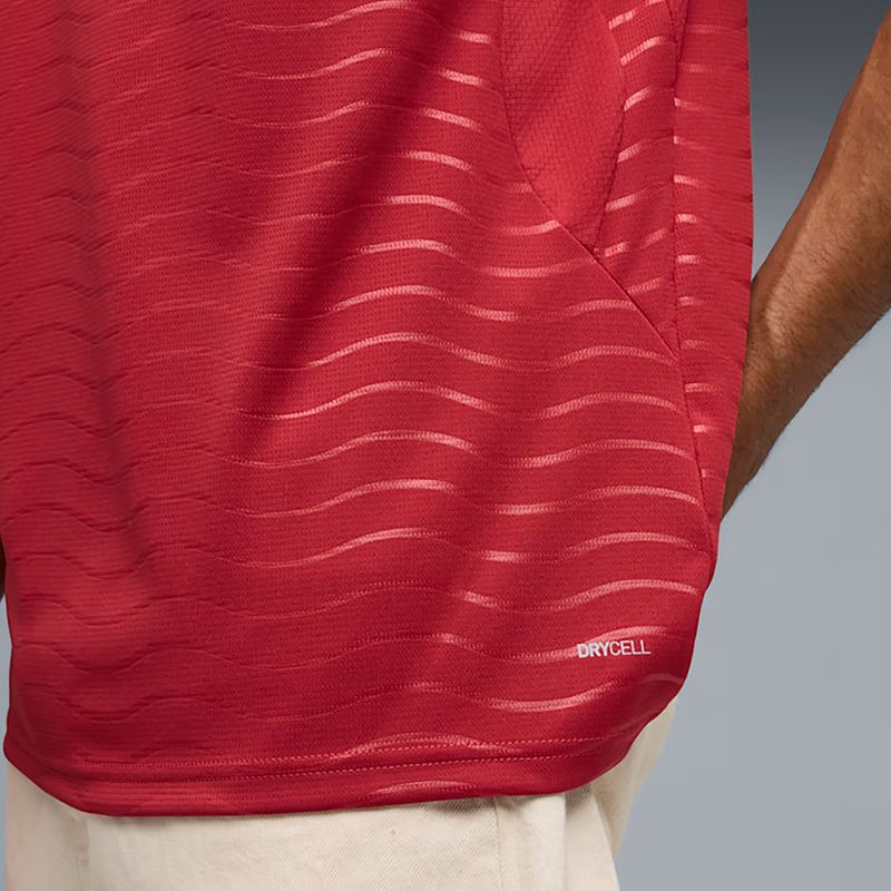 Pánský fotbalový dres PUMA FPF Portugalsko Domácí dres Replica Club červená/zelená 5