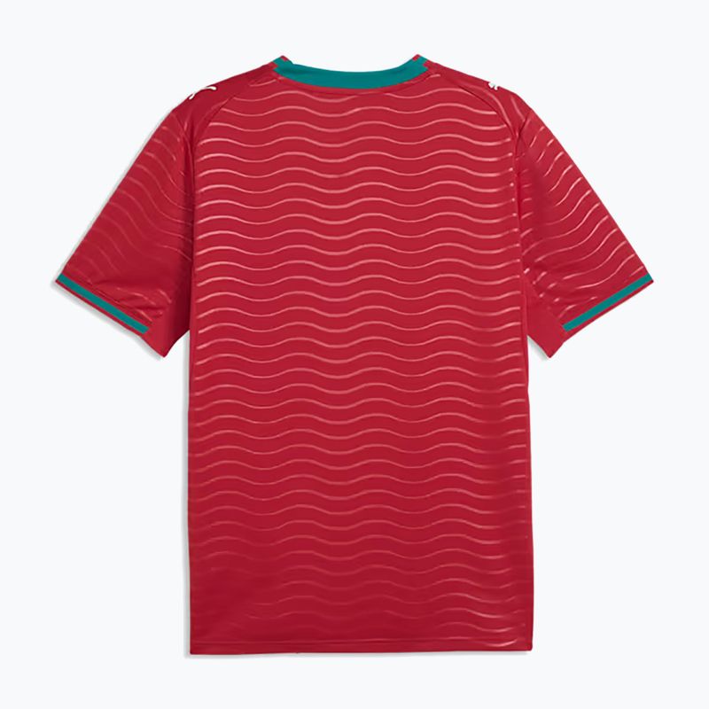 Pánský fotbalový dres PUMA FPF Portugalsko Domácí dres Replica Club červená/zelená 7