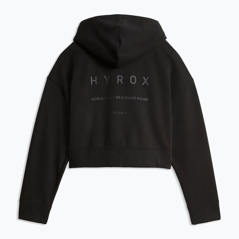 Dámská mikina Puma Hyrox World Cropped Hoodie puma black 2