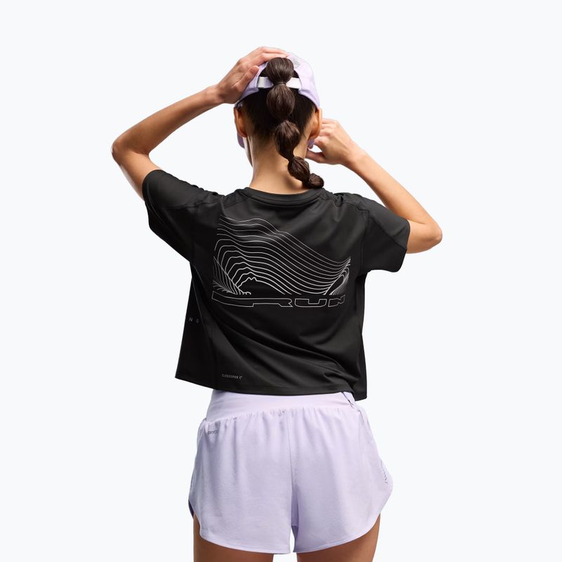 Dámské běžecké tričko PUMA Run Brightstride Cloudspun puma black 3