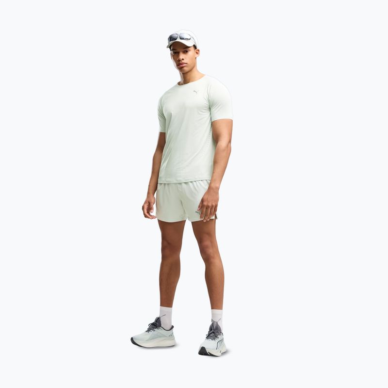 Pánské běžecké tričko PUMA Run Cloudspun Tee creme de mint 2
