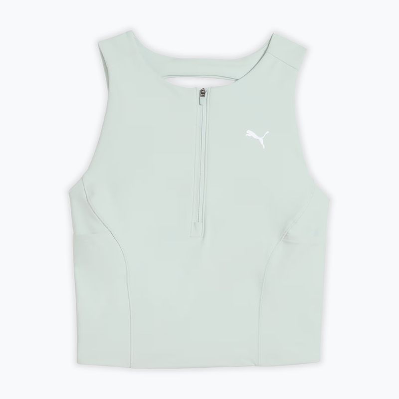 Dámské běžecké zílko PUMA Run Lightstride Crop Top creme de mint 5