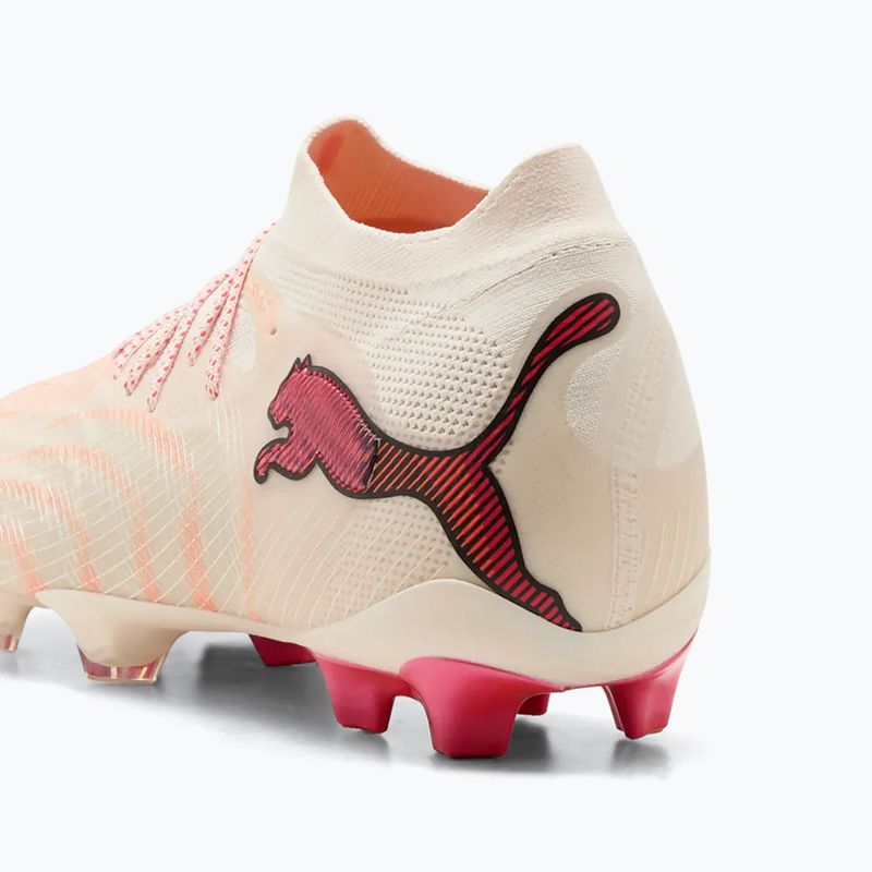 Kopačky PUMA Future 9 Ultimate FG sugared almond/puma white/ultra red/puma black 5