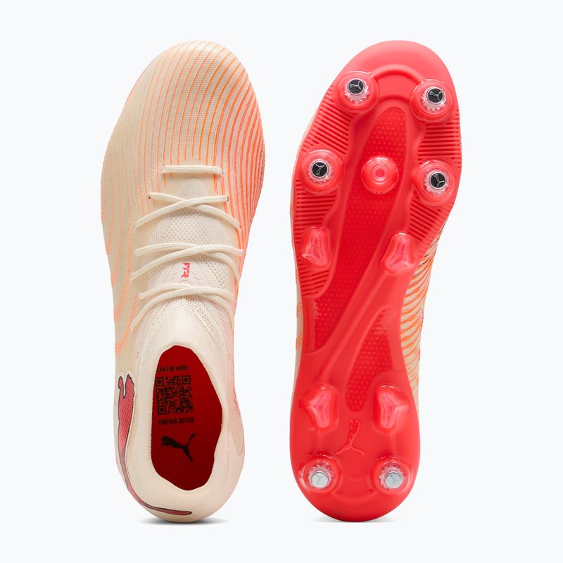 Kopačky PUMA Future 9 Match MxSG sugared almond/puma white/ultra red/puma black 5