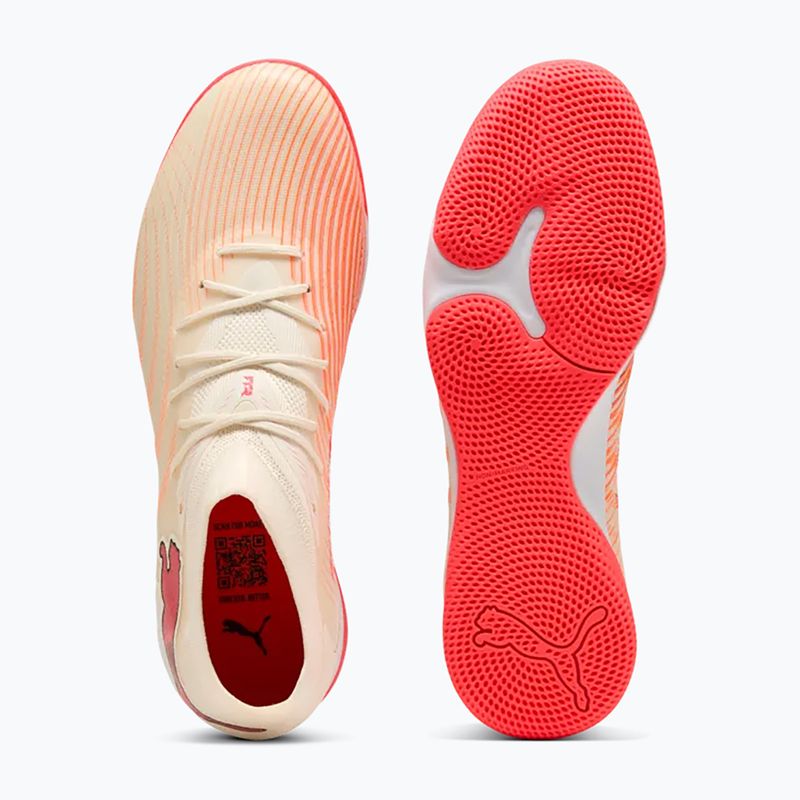 Kopačky PUMA Future 9 Match IT sugared almond/puma white/ultra red/puma black 3
