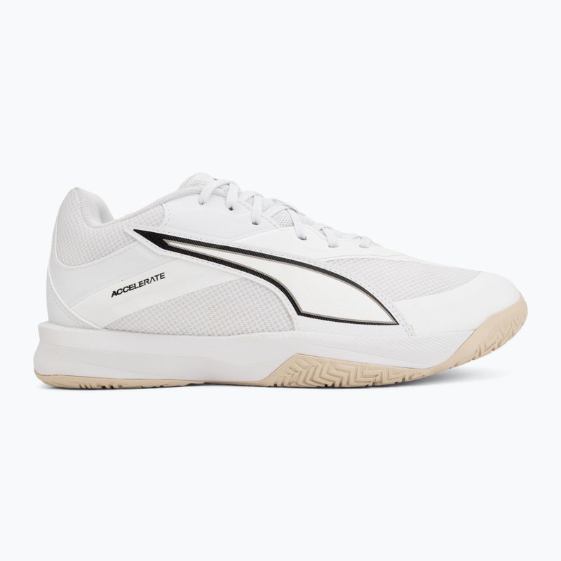 Pánské házenkářské boty PUMA Accelerate Pro 5 white 2
