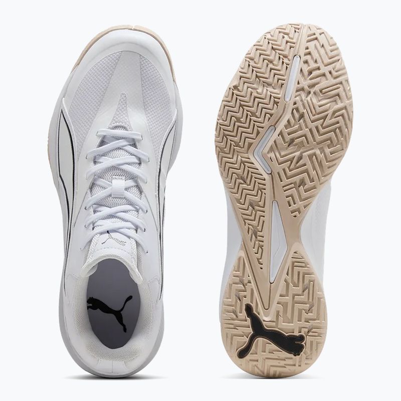 Pánské házenkářské boty PUMA Accelerate Pro 5 white 4