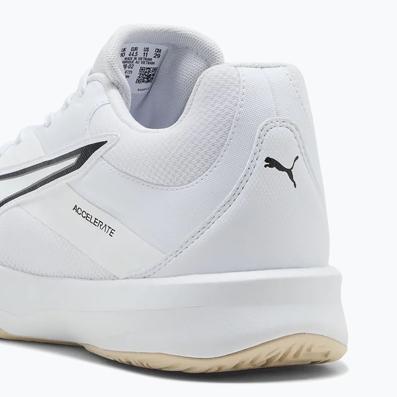 Pánské házenkářské boty PUMA Accelerate Pro 5 white 5