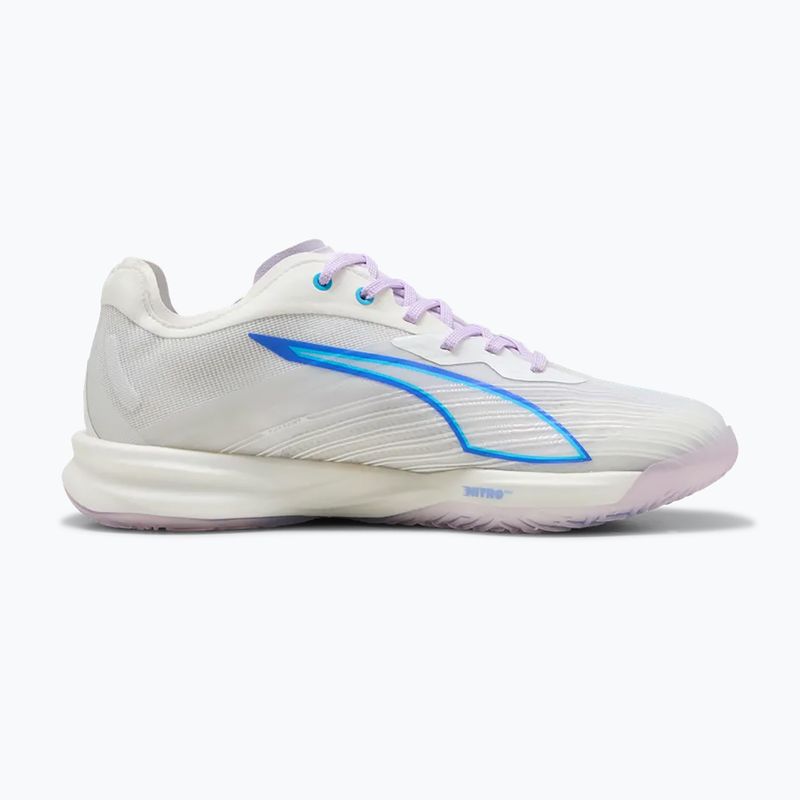 Házenkářské boty PUMA Accelerate Nitro SQD 5 puma white/royal sapphire/light lavender 2