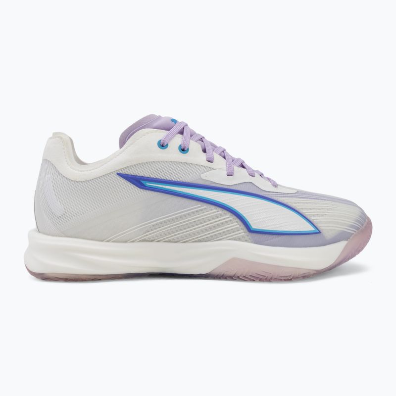 Házenkářské boty PUMA Accelerate Nitro SQD 5 puma white/royal sapphire/light lavender 2