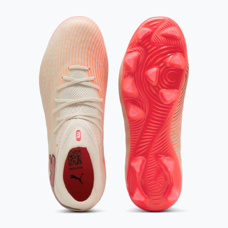 Dětské kopačáky PUMA Future 9 Pro FG/AG Jr sugared almond/puma white/ultra red/puma black 4