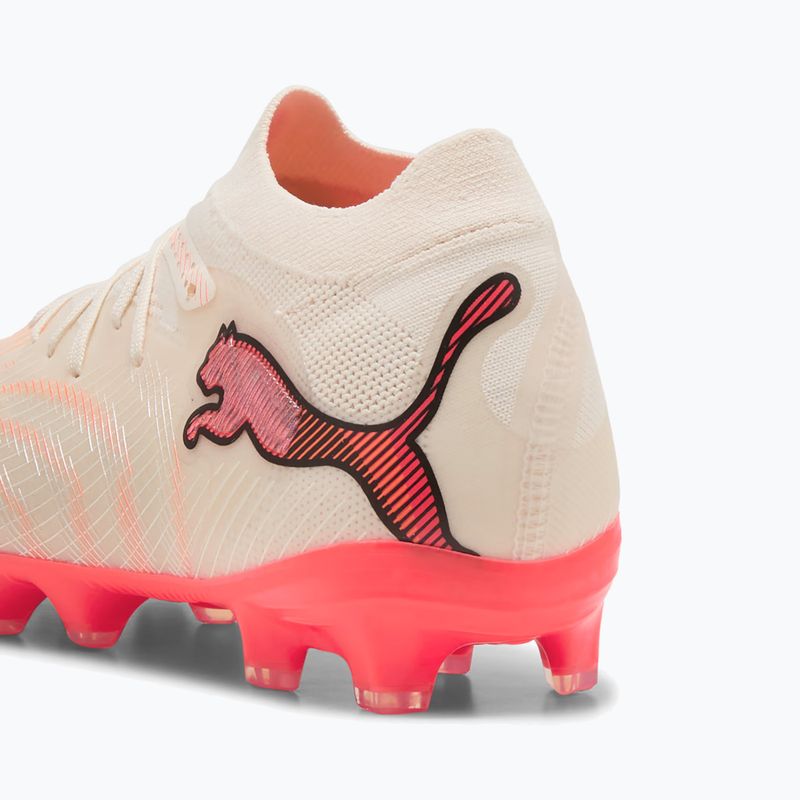 Dětské kopačáky PUMA Future 9 Pro FG/AG Jr sugared almond/puma white/ultra red/puma black 6