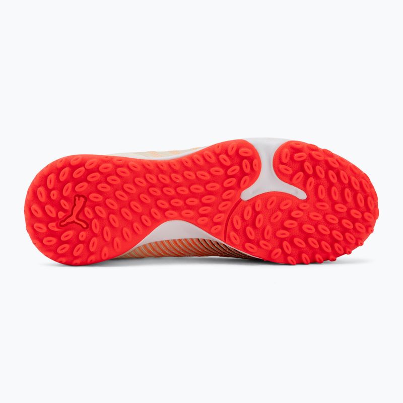 Dětské kopačky PUMA Future 9 Match TT+ Mid Jr sugared almond/puma white/ultra red/puma black 4