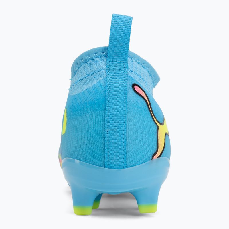 Dětské kopačky PUMA Future 9 Match Advanced Level FG/AG Jr puma white/blue glimmer/pink glimmer/yellow alert 6
