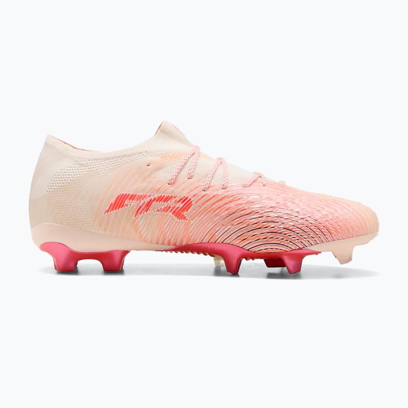 Kopačky PUMA Future 9 Ultimate Low FG sugared almond/puma white/ultra red/puma black 2