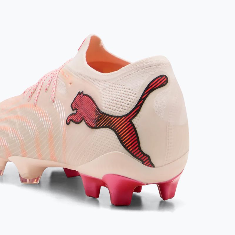Kopačky PUMA Future 9 Ultimate Low FG sugared almond/puma white/ultra red/puma black 6