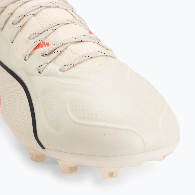 Kopačky PUMA King 20 Ultimate FG/AG sugared almond/puma black/ultra red 7