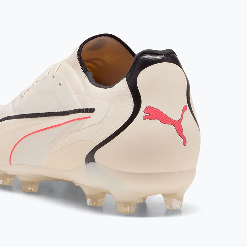 Kopačky PUMA King 20 Pro FG/AG sugared almond/puma black/ultra red 6