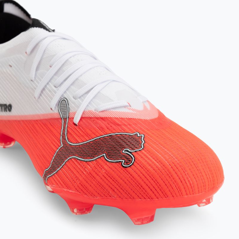 Kopačky PUMA Ultra Nitro 7 Match FG/AG ultra red/puma black/puma white 7
